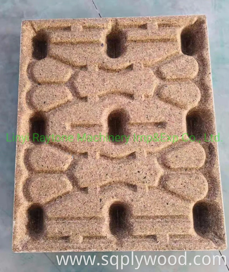 Free Fumigation High Pressure Compressed Moulding Wooden Pallet